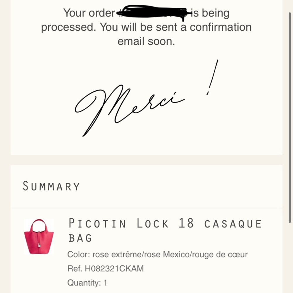 3 color pink Picotin lock 18, new, just bought from Hermes website.